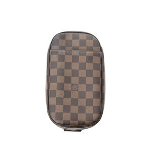 Louis Vuitton Damier Canvas Pochette Ganju Brown Body Bag